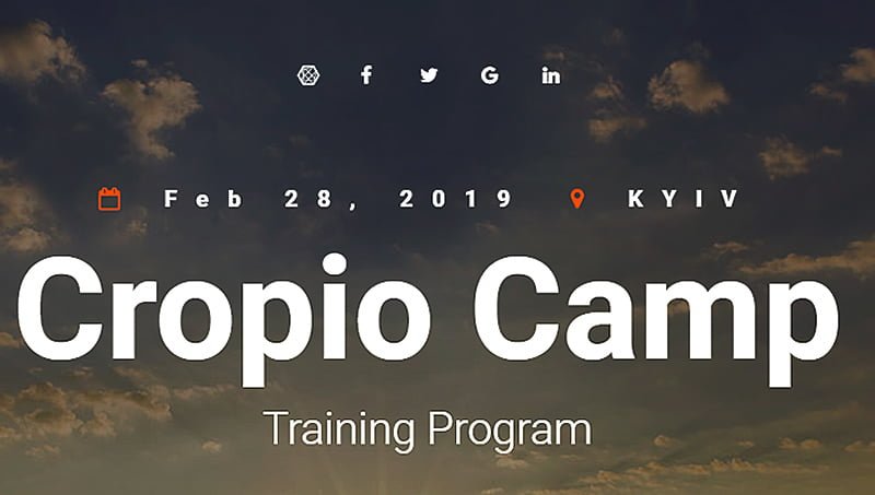 Cropio Camp 2019