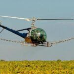 Десикация подсолнечника кукурузы вертолетом Ми-2 агродроном Бекасом мотодельтапланом