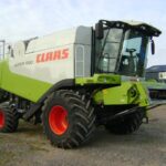 Зерноуборочный комбайн Claas Lexion, модель 580. 2014 года выпуска.