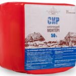 Сир напівтвердий «Монтері», 50%